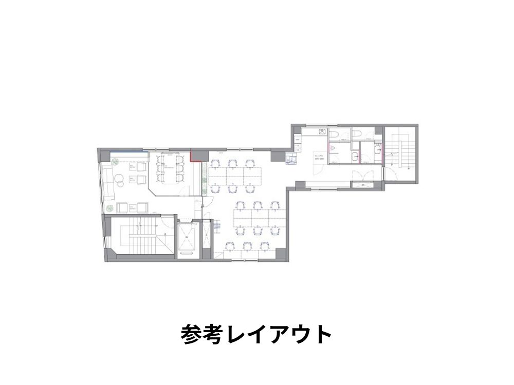千代田区岩本町のセットアップオフィス物件（岩本町駅徒歩1分、約30坪）