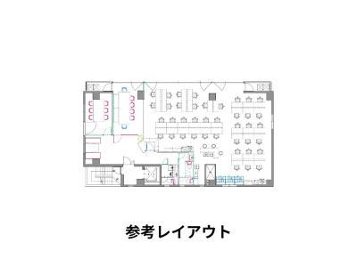 新宿区四谷三栄町のセットアップオフィス物件（四谷三丁目駅徒歩4分、約60坪）