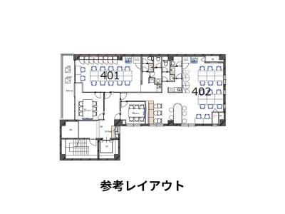 渋谷区渋谷のセットアップオフィス物件(渋谷駅徒歩2分、約20坪)