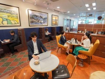 港区海岸の5-6名用オフィス物件（浜松町駅徒歩2分、10坪未満）