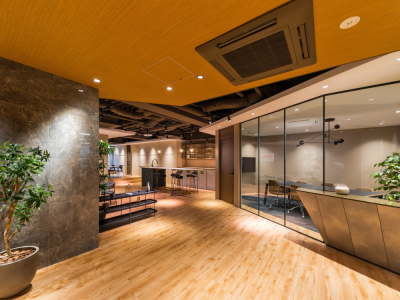 中央区築地のセットアップオフィス物件(築地駅徒歩2分、約90坪)