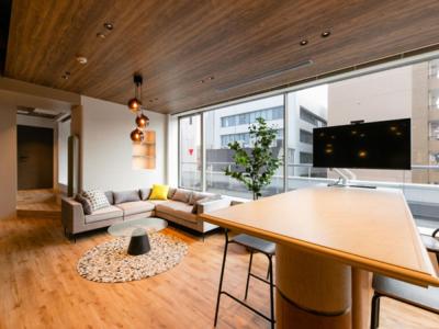 中央区築地のセットアップオフィス物件(築地駅徒歩2分、約60坪)