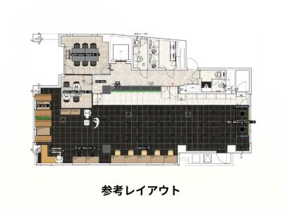 渋谷区東のセットアップオフィス物件（渋谷駅徒歩7分、約55坪）