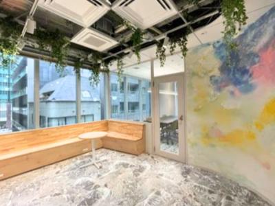 中央区京橋のセットアップオフィス物件（京橋駅徒歩1分、約35坪）