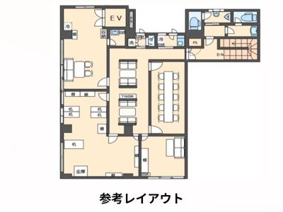 墨田区緑の居抜きオフィス物件(錦糸町駅徒歩10分、約40坪)