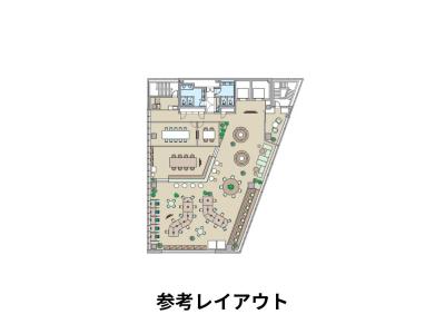 新宿区西新宿のセットアップオフィス物件(都庁前駅徒歩6分、約125坪)