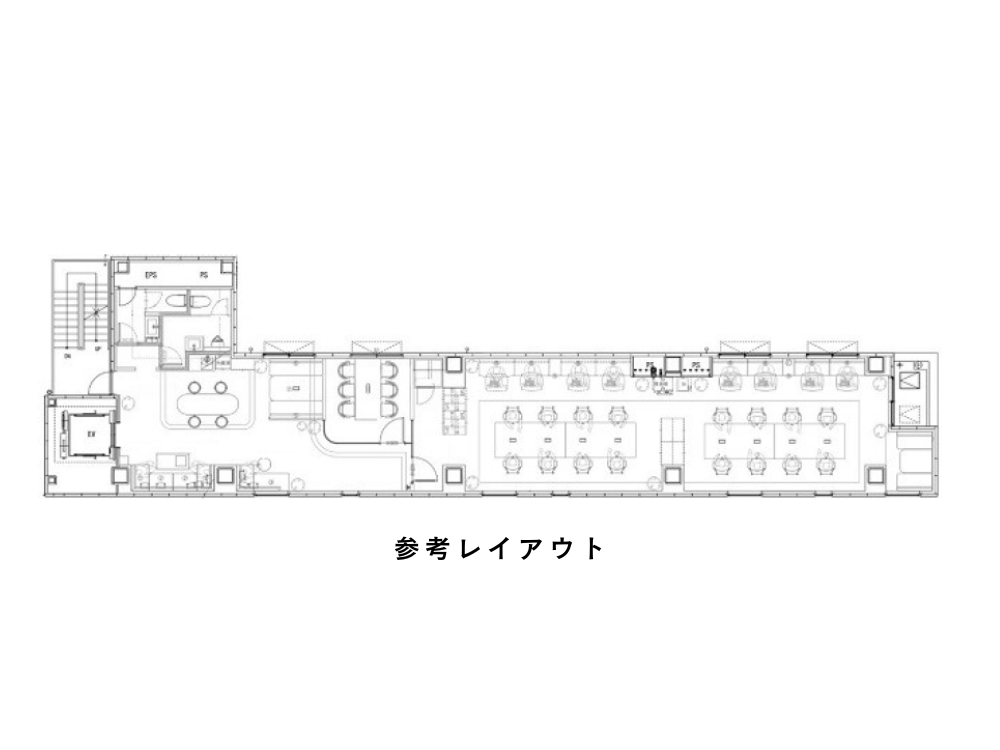 台東区浅草橋の築浅セットアップオフィス