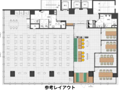 新宿区新宿のセットアップオフィス物件（新宿御苑前駅徒歩4分、約110坪）