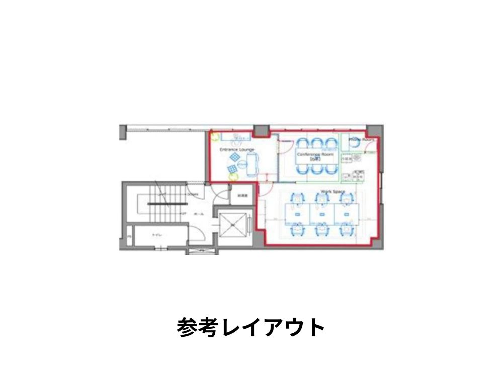 港区西麻布のセットアップオフィス物件（六本木駅徒歩7分、約15坪）