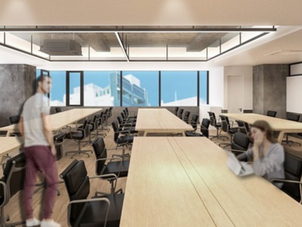 千代田区神田神保町のセットアップオフィス物件(神保町駅徒歩1分、約70坪)