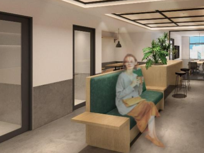 千代田区神田神保町のセットアップオフィス物件(神保町駅徒歩1分、約70坪)