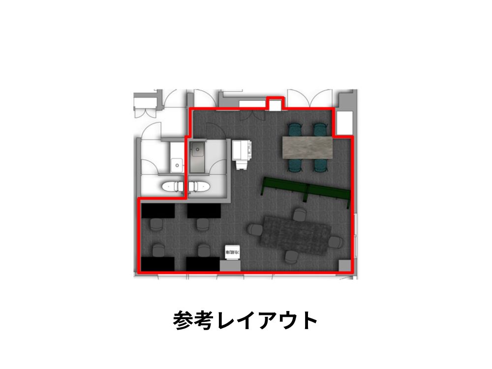 渋谷区恵比寿のセットアップオフィス物件（恵比寿駅徒歩6分、約15坪）