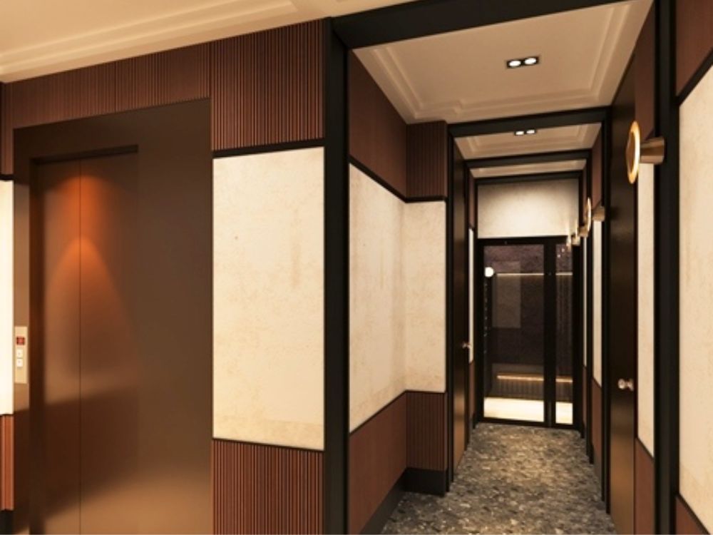 千代田区九段南のメゾネットオフィス物件（市ヶ谷駅徒歩3分、約40坪）