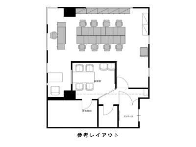 港区愛宕の居抜きオフィス