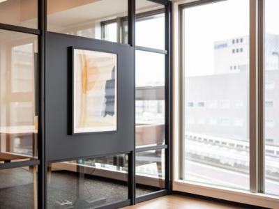 千代田区飯田橋のリバーサイドオフィス物件（飯田橋駅徒歩1分、約15坪）