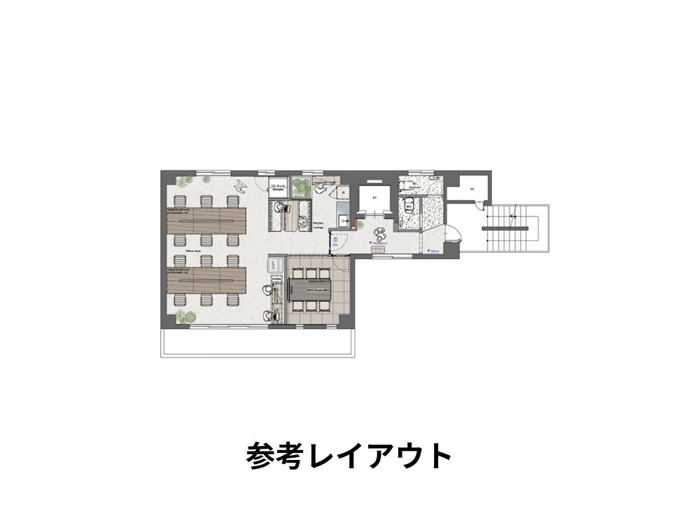 千代田区内神田のセットアッオフィス物件（大手町駅徒歩5分、約20坪）