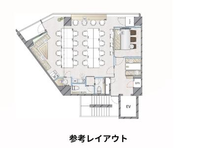 渋谷区南平台町のセットアップオフィス物件（神泉駅徒歩3分、約25坪）