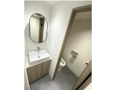 中央区築地のフルセットアップオフィス物件(新富町駅徒歩2分、約25坪)