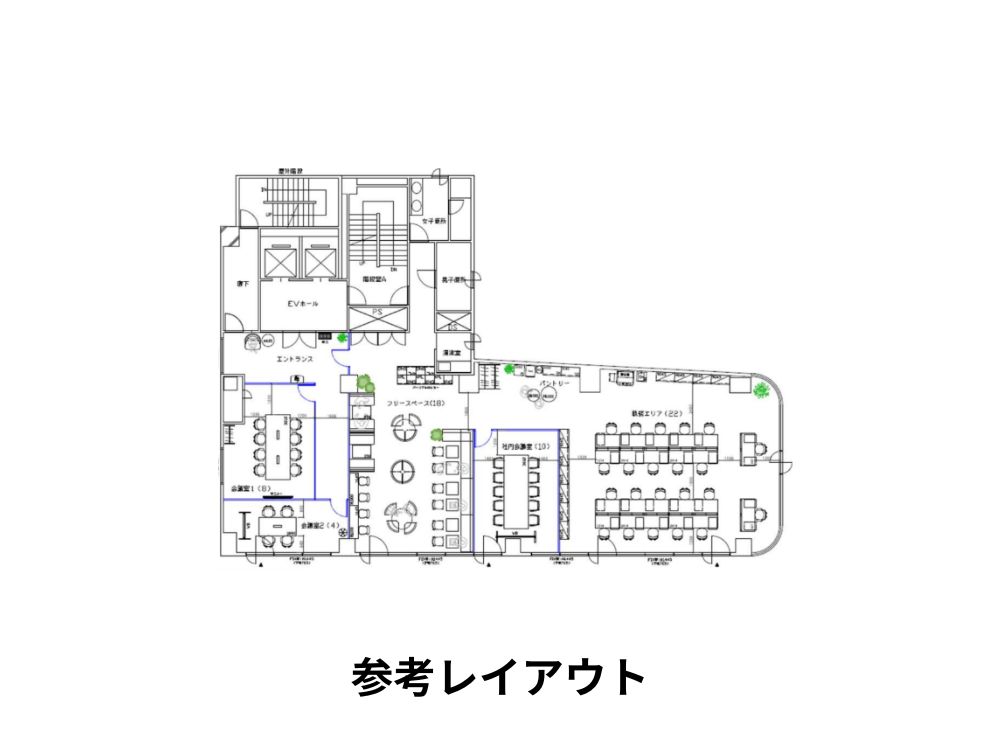 品川区西五反田のセットアップオフィス物件（大崎広小路駅徒歩3分、約90坪）