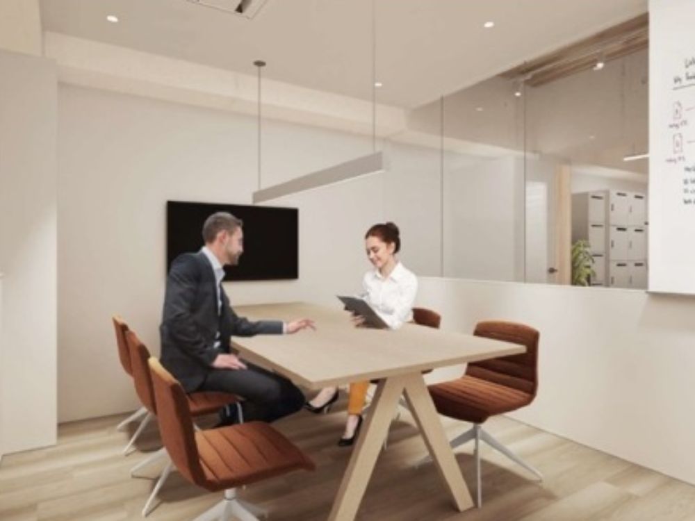 千代田区神田須田町のフルセットアップオフィス物件（淡路町駅徒歩1分、約25坪）