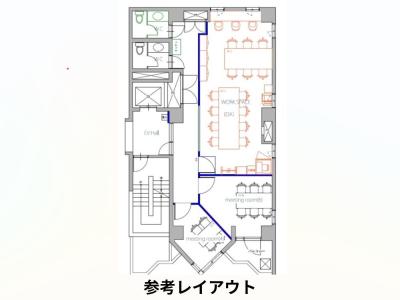 港区東新橋のセットアップオフィス物件(汐留駅徒歩2分、約30坪)