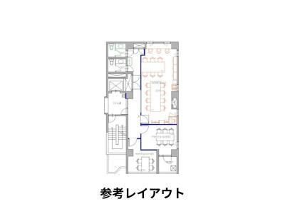 港区東新橋のセットアップオフィス物件(汐留駅徒歩2分、約30坪)