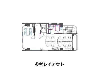 港区新橋のセットアップオフィス物件(御成門駅徒歩4分、約20坪)