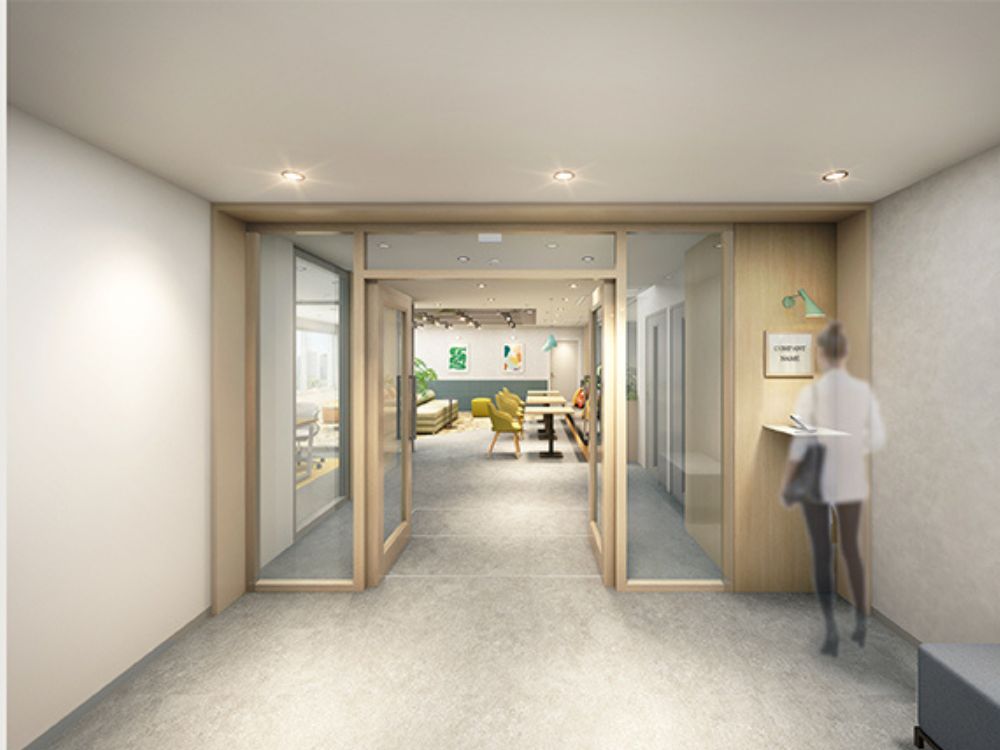 文京区大塚のセットアップオフィス物件（新大塚駅徒歩5分、約85坪）