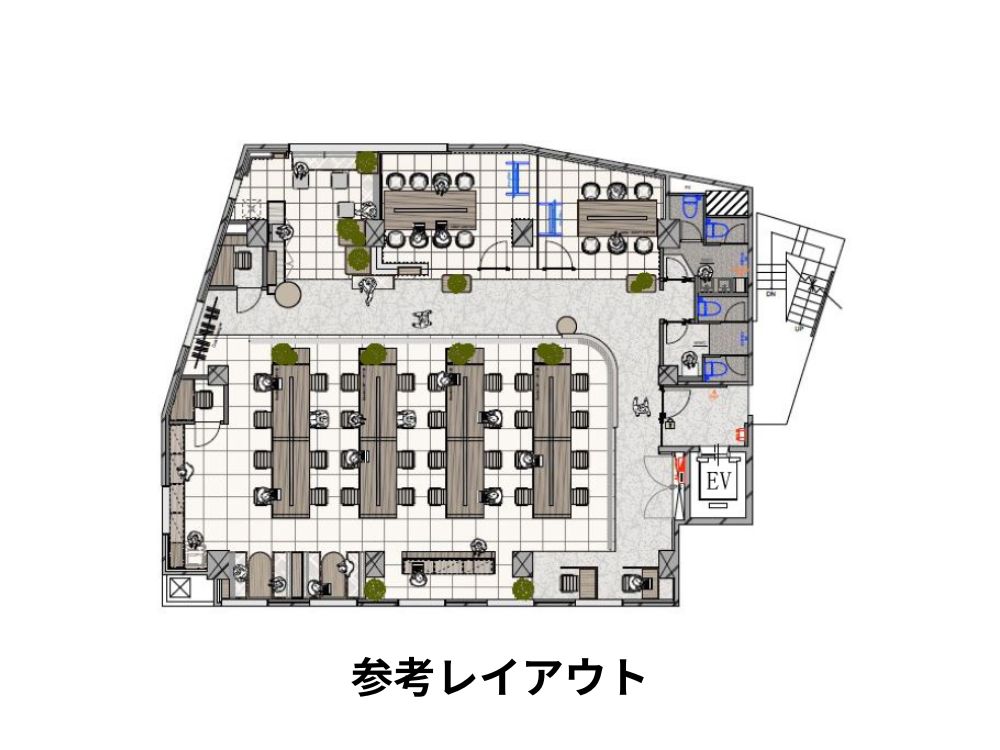 新宿区市谷左内町のセットアップオフィス