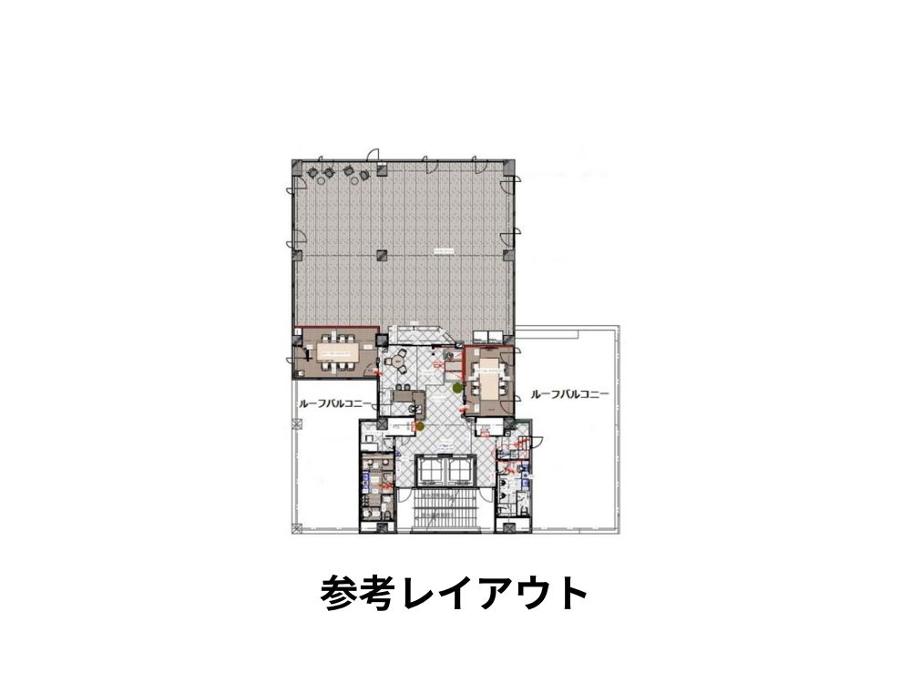 港区芝のセットアップオフィス物件（三田駅徒歩5分、約100坪）