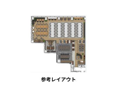渋谷区千駄ヶ谷のセットアップオフィス物件（北参道駅徒歩4分、約65坪）