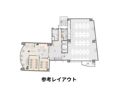 目黒区中目黒のセットアップオフィス物件(中目黒駅徒歩7分、約75坪)