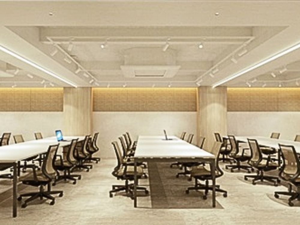 港区芝のフルセットアップオフィス物件（三田駅徒歩2分、約55坪）