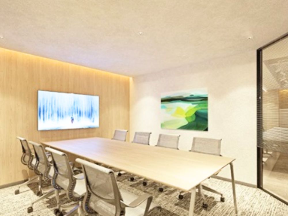 港区芝のフルセットアップオフィス物件（三田駅徒歩2分、約55坪）