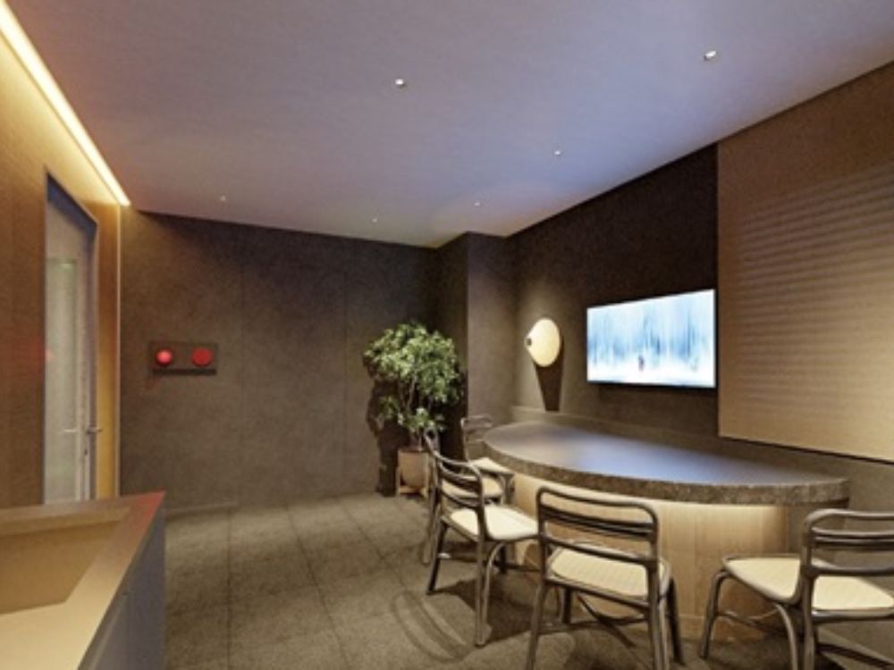 港区芝のフルセットアップオフィス物件（三田駅徒歩2分、約55坪）