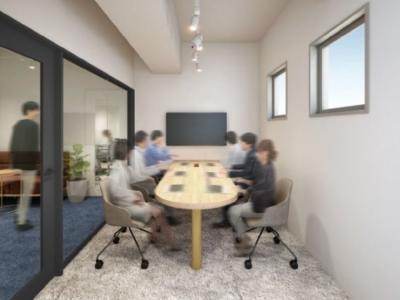 品川区西五反田のセットアップオフィス物件（不動前駅徒歩1分、約50坪）