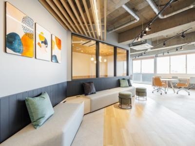 品川区西五反田のセットアップオフィス物件（不動前駅徒歩1分、約50坪）