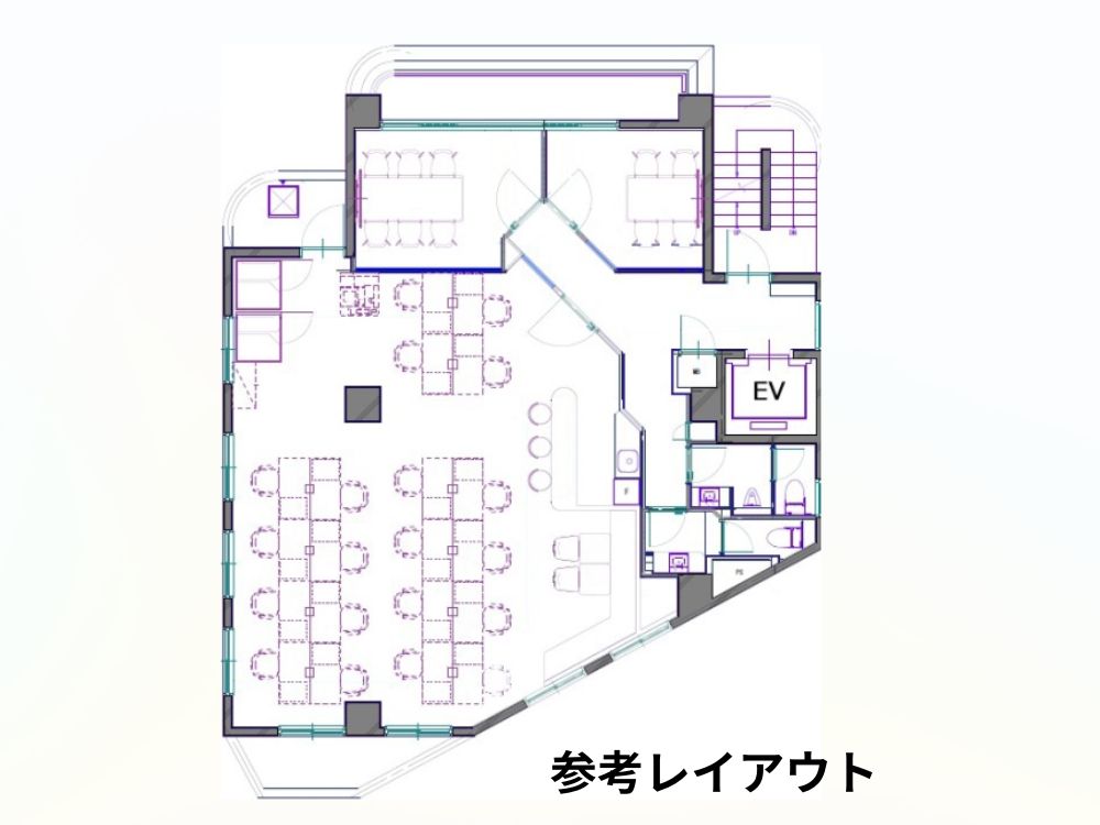 豊島区南大塚のフルセットアップオフィス物件（新大塚駅徒歩4分、約35坪）