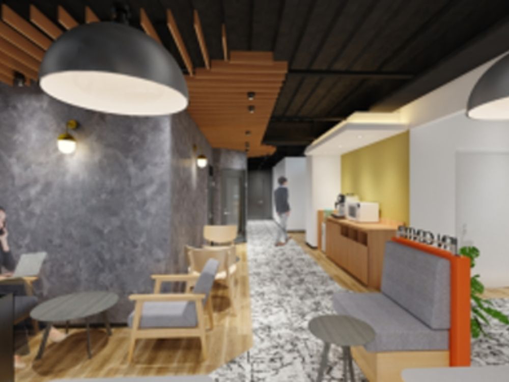 千代田区麹町のハーフセットアップオフィス物件（半蔵門駅徒歩1分、約60坪）