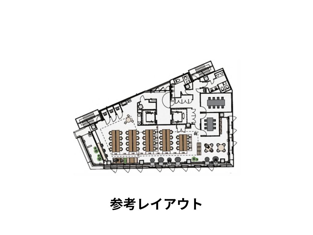 千代田区神田神保町のセットアップオフィス物件（神保町駅徒歩2分、約105坪）